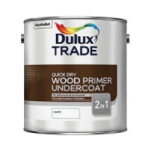 Dulux Trade Quick Dry Wood Primer & Undercoat 2.5L £38.70
