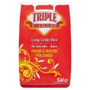Triple Diamond Long Grain Rice 5kg
