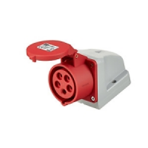 MK IP44 Industrial Socket 415V 16A K9215RED