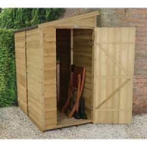 Wickes Overlap Pressure Treated Pent Shed 3 x 6 &pound;199.99