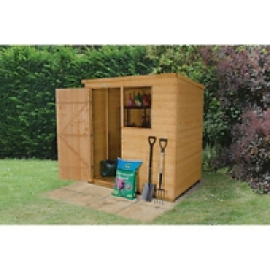 Wickes Shiplap Dip Treated Pent Shed 6 x 4 &pound;369.99