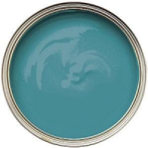 Wickes Colour @ Home Vinyl Silk Emulsion Paint- Teal 2.5L