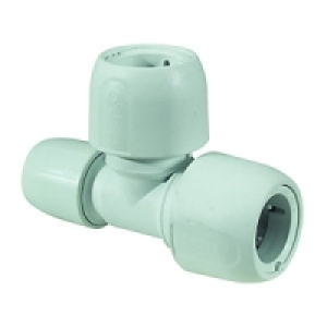 HEP2O Push Fit Branch Reduced Tee 22 x 22 x 10mm &pound;2.49