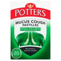 Asda Potters Mucus Cough Non-Drowsy Pastilles