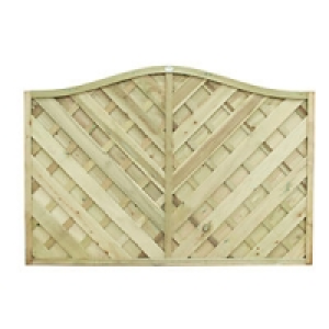 Wickes Cambridge Fence Panel 1.8m x 1.2m 5 Pack &pound;239.95