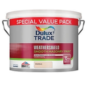 Dulux Trade Weathershield Smooth Magnolia 7.5L £29.99