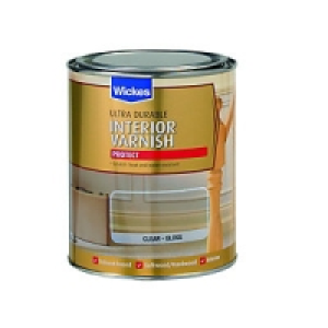 Wickes Professional Interior Varnish Clear Gloss 2.5L £12.99