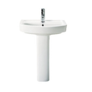 Wickes Capri Narrow Basin with Full Pedestal 600mm £137.50