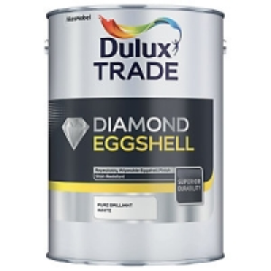 Dulux Trade Diamond Eggshell Emulsion Paint Pure Brilliant W £56.48