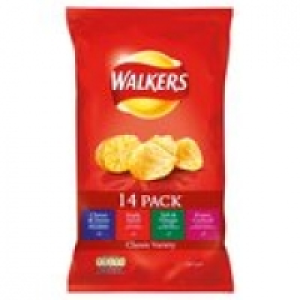 Walkers Classic Variety Flavour Crisps Mu £2.00