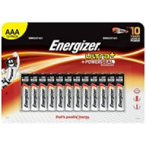 Energizer Ultra Plus Batteries AAA 12 Pack £9.99
