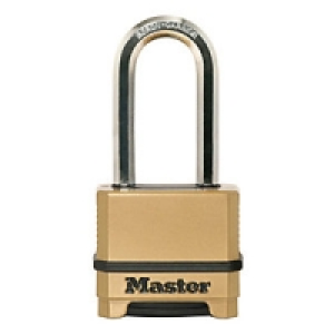 Master Lock Excell M175EURDLH 4 Digit Resettable Extra Long