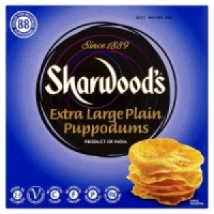 Sharwoods Puppodums 1X1KG