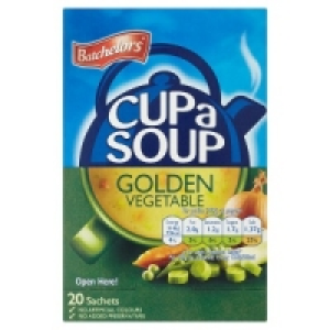 Batchelors Cup a Soup Golden Vegetable 20 Sachets 380g