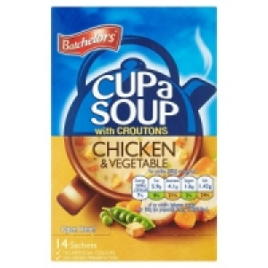 Batchelors Cup a Soup with Croutons Chicken & Vegetable 14 S