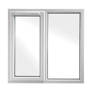 Wickes uPVC A Rated Casement Window White 1010x1190mm LH Sid £158.99