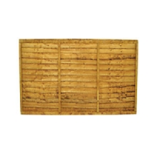 Wickes Overlap Fence Panel 1.83m x 1.22m Autumn Gold £19.00