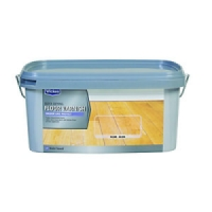 Wickes Floor Varnish Dark Oak Satin 2.5L &pound;9.99