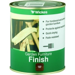 Wickes Garden Furniture Finish 750ml Dark Oak £3.99