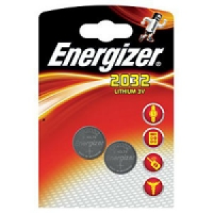 Energizer CR2032 Lithium Coin Cells 2 Pack £3.99