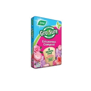 Westland Gro-Sure Ericaceous Compost with 4 Month Feed 50L