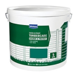 Wickes Shed & Fence Timberare Sherwood Green 9L