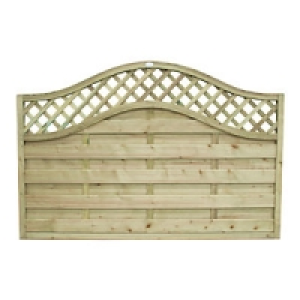 Wickes Bristol Fence Panel 1.8m x 1.2m 3 Pack