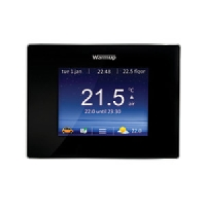 Warmup 4IE WiFi Onyx Black Underfloor Heating Thermostat