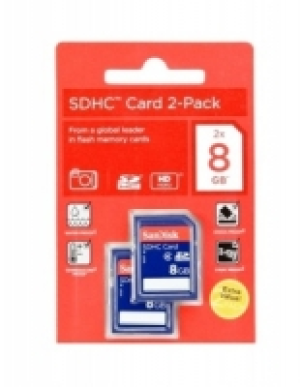 SanDisk SD 8GB Twin Pack