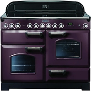 Rangemaster Classic Delux 110 Ceramic Taupe & Chrome
