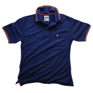 Scruffs Worker Polo T-Shirt Blue L £19.99