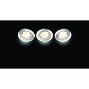 Wickes Fire Rated Energy Efficient Downlight Brushed Chrome