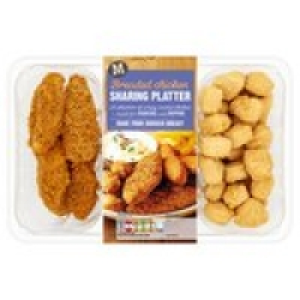 Morrisons Breaded Boneless Chicken Platter £3.50