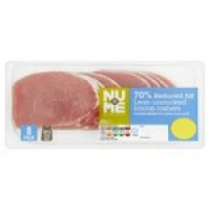 M NuMe Lean Unsmoked Bacon Rashers £2.00