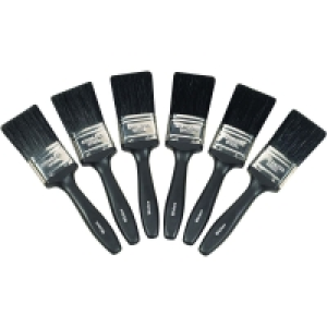 Wickes All Purpose Paint Brush Set 50mm 6 Pack £11.89