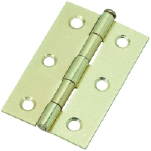 Wickes Loose Pin Butt Hinge Brass 76mm 2 Pack £2.74