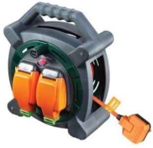 Masterplug Weatherproof Garden Extension Lead Reel 20m 10A I £27.99