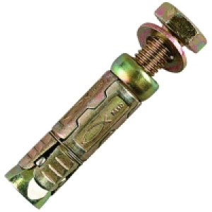 Wickes Heavy Duty Wallbolts M6x10mm Pack 4 £3.99
