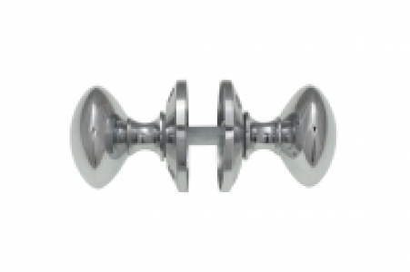 Wickes Victorian Mortice Knob Chrome Finish
