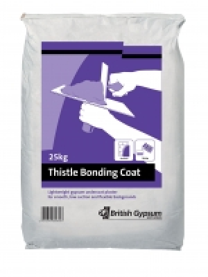 British Gypsum Thistle Bonding Coat Plaster 25kg