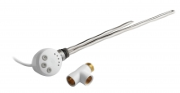 300 Watt Thermostatic Electric Element - White