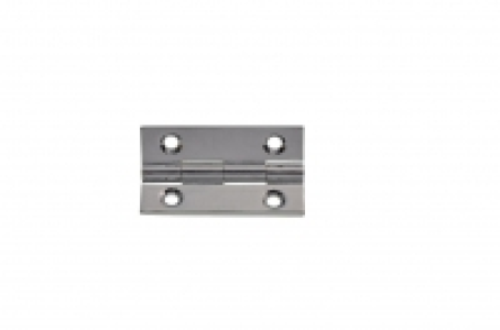 Wickes Butt Hinge Solid Brass Chrome 38mm 2 Pack