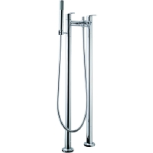 Wickes Versaille Floorstanding Bath Shower Mixer Chrome