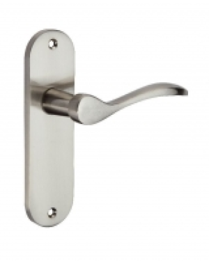 Wickes Elda Latch Handle Satin Nickel Finish