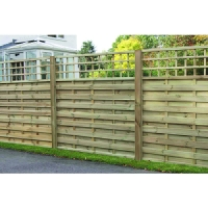 Wickes Hertford Fence Panel 1.8m x 1.8m Integrated Trellis
