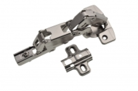 Wickes 165 Degree Clip On Cabinet Hinge Nickel Plated 35mm 2