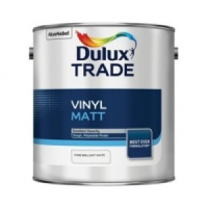 Dulux Trade Vinyl Matt Emulsion Paint Pure Brilliant White 2 £21.00