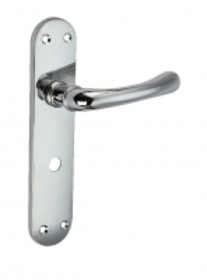 Wickes Gianni Bathroom Handle Polished Chrome Finish