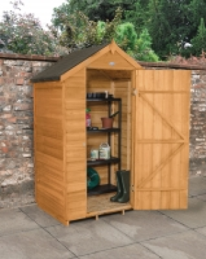 Wickes Overlap Dip Treated Apex Shed 4 x 3
