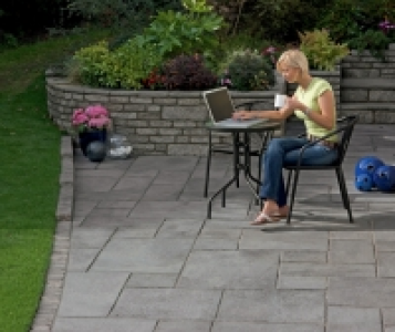Marshalls Firedstone Patio Pack 5m2 - Dusk